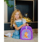 Рюкзак детский, отдел на молнии, наружный карман, цвет фиолетовый - Фото 6