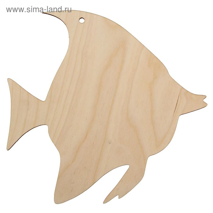 Декоративная разделочная доска "Рыбка" 25,8х25,2 см (80608) - Фото 1