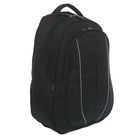Рюкзак молодёжный на молнии"Пилот", 1 отдел, 1 наружный карман, чёрный - Фото 4