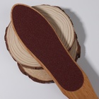 Тёрка для ног, наждачная, двусторонняя, 26,5 см, деревянная - Фото 7