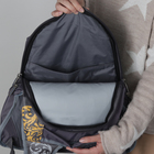 Рюкзак школьный, отдел на молнии, 4 наружных кармана, цвет серый - Фото 6