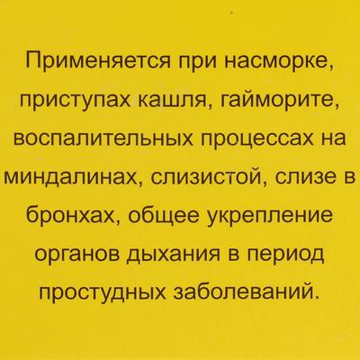 Мазь монастырская «Бизорюк. Свободное дыхание», 28 мл
