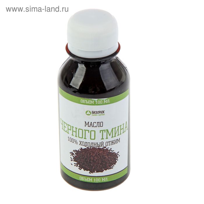 Масло черного тмина, 100 мл, "Бизорюк" - Фото 1
