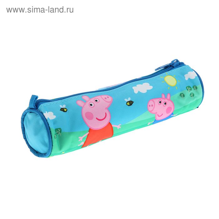 Пенал мягкий тубус 55*180 мм "Свинка Пеппа" - Фото 1