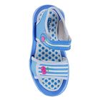 Туфли пляжные детские Forio, цвет голубой, размер 33 (арт. 258-4807) - Фото 4