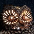 Садовый светильник "Сова-мама", 53 см, без элемента подсветки - Фото 6