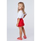 Юбка для девочки "Маки", рост 128 см (64), цвет красный - Фото 2