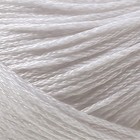 Пряжа для вязания спицами, крючком «Пехорский текстиль. Детский хлопок», 100% мерсеризованный хлопок, 330 м/100 г, (01 белый) - Фото 4