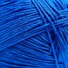 Пряжа для вязания спицами, крючком «Пехорский текстиль. Жемчужная», 50% хлопок, 50% вискоза, 425 м/100 г, (26 василёк) - Фото 4