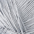 Пряжа для вязания спицами, крючком «Пехорский текстиль. Летняя», 100% мерсеризованный хлопок, 330 м/100 г, (08 св. серый) - Фото 4