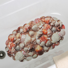 Коврик противоскользящий СПА в ванну на присосках Доляна «Ракушки», 35×65 см - Фото 2