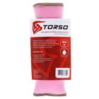 Накладка на ремень безопасности TORSO, 30х10 см, флис, розовая - Фото 2