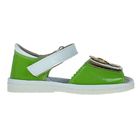 Туфли малодетские арт.2911, бело-зеленый, размер 26 - Фото 2