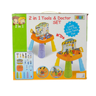 Игровой модуль "Играем в профессии" 2 в 1, набор мастера, набор доктора, столик, аксессуары - Фото 6