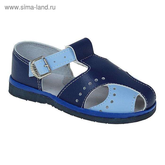 Туфли малодетские ИК арт.2561, синий, размер 25 - Фото 1