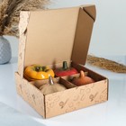 Набор горшков для запекания Борисовская керамика «Весёлая семейка», 4 шт., 250 мл, разноцветный - Фото 11