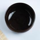 Тарелка глубокая Борисовская керамика «Старина», 500 мл, 14×6 см, коричневая - Фото 2