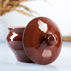 Горшки для запекания Борисовская керамика «Классика», 350 мл, набор 4 шт., коричневые - Фото 3