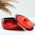 Набор для холодца Борисовская керамика «Красная», 900 мл, 16.5×23 см, керамика, красный - Фото 3