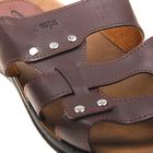 Туфли летние мужские открытые, цвет коричневый, размер 44 (арт. 143-438 EМ) - Фото 7