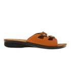 Туфли летние женские открытые, цвет коричневый, размер 40 (арт. 143-450 EW) - Фото 2