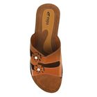 Туфли летние женские открытые, цвет коричневый, размер 40 (арт. 143-450 EW) - Фото 5