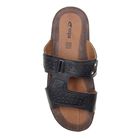 Туфли летние мужские открытые, цвет чёрный, размер 44 (арт. 143027-1 EМ) - Фото 5