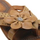 Туфли летние женские открытые, цвет коричневый, размер 39 (арт. 143039-3 EW) - Фото 7
