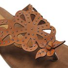 Туфли летние женские открытые, цвет коричневый, размер 37 (арт. 143-470 EW) - Фото 7