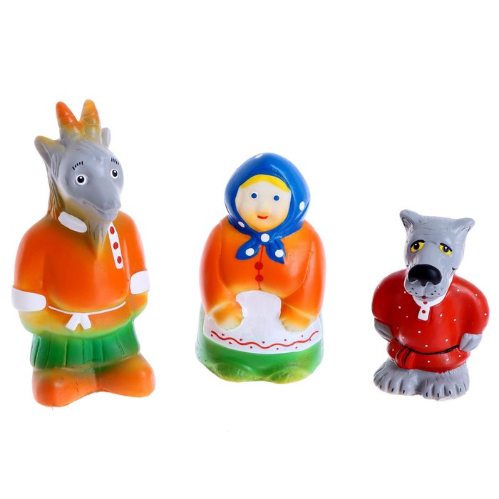 Набор резиновой игрушки «Серенький козлик» 40755