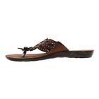 Туфли летние женские открытые, цвет коричневый, размер 39 (арт. 143-471 EW) - Фото 3