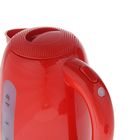 Чайник электрический Zimber ZM-11028, 1.7 л, 2200 Вт, красный - Фото 3