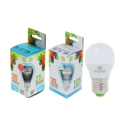 Лампа светодиодная ASD LED-ШАР-standard, Е27, 3.5 Вт, 230 В, 4000 К, 320 Лм