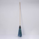Метла полипропиленовая, наборная, с черенком, 4 кольца, МИКС - Фото 1