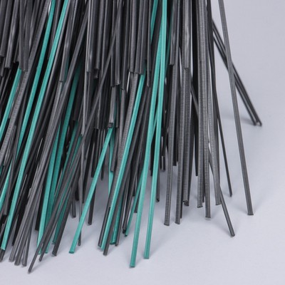 Метла наборная, с черенком, 5 колец, МИКС