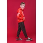 Ветровка для мальчиков, рост 146-152 см, возраст 11 лет, цвет красный - Фото 2