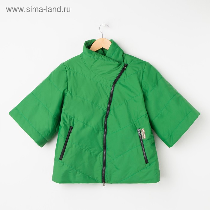 Куртка женская, рост 168 см, размер 44, цвет зелёный (арт. 39) - Фото 1