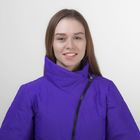 Куртка женская, рост 168 см, размер 50, цвет фиолетовый (арт. 39 С+) - Фото 4