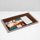 Домашняя когтеточка-лежанка для кошек, 56×30 см - Фото 3