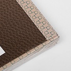 Домашняя когтеточка-лежанка для кошек, 56×30 см - Фото 5