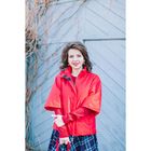 Куртка женская, рост 168 см, размер 44, цвет красный (арт. 63) - Фото 4