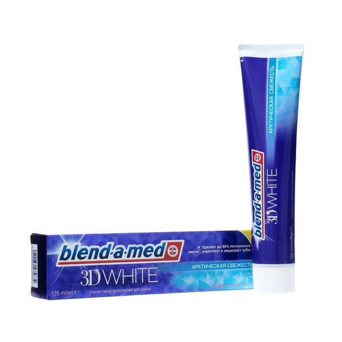 Зубная паста Blend-a-med 3D White "Мятный поцелуй", 125 мл - Фото 1