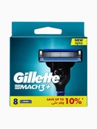 Сменные кассеты Gillette Mach3, 3 лезвия, 8 шт. - Фото 2