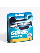 Сменные кассеты Gillette Mach3, 3 лезвия, 8 шт. - Фото 13