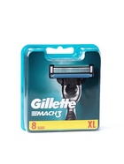 Сменные кассеты Gillette Mach3, 3 лезвия, 8 шт. - Фото 14
