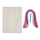Набор для квиллинга "Прованс": полоски бумаги, основа, инструмент - Фото 2