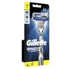 Станок бритвенный Gillette Mach3 Turbo + 2 картриджа - Фото 3