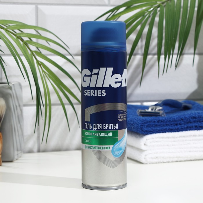 Гель для бритья Gillette Series, для чувствительной кожи, 200 мл - Фото 1