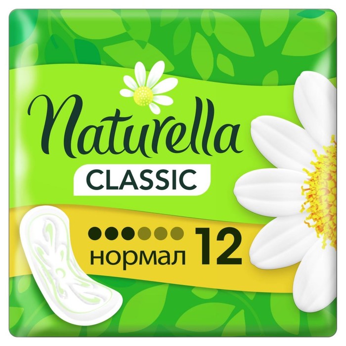 Прокладки «Naturella» Classic, без крылышек, Camomile Normal Single, 12шт. - Фото 1