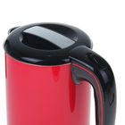 Чайник электрический Atlanta ATH-2420, пластик, 1560 Вт, 1.2 л, красный - Фото 2